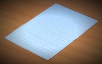 Matho Decal Numbers - small, white, type 1 (Special Order)