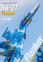 Model Art Aircraft Photobook No.3 - Ukraine Air Force Su-27 Flanker (English - Japanese) (mdp-011) (Special Order)
