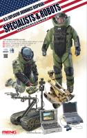Meng 1/35 U.S. Explosive Ordnance Disposal Specialists & Robots (Special Order)