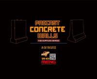 Meng 1/35 Precast Concrete Walls (Resin) (Special Order)