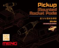 Meng 1/35 PICKUP MOUNTED ROCKET PODS (RESIN) (Special Order)