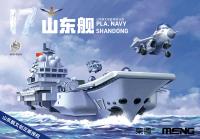 Meng Warship Builder PLA Navy Shandong, Cartoon Model (Special Order)
