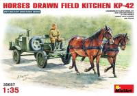 MiniArt 1/35 Horses Drawn Field Kitchen KP-42 (Special Order)