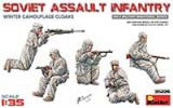 MiniArt 1/35 Soviet Assault Infantry (Winter Camouflage Cloaks) (Special Order)