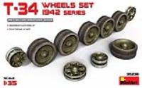 MiniArt T-34 Wheels Set. 1942 Series (Special Order)