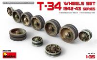 MiniArt T-34 Wheels Set. 1942-43 Series (Special Order)