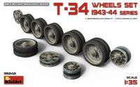 MiniArt T-34 Wheels Set. 1943-44 Series (Special Order)