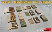 MiniArt 1/35 Soviet Ammo Boxes w/Shells (Special Order)