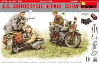 MiniArt U.S. Motorcycle Repair Crew. Special Edition (Special Order)