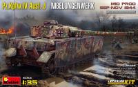 MiniArt 1/35 Pz.Kpfw.Iv Ausf. J Nibelungenwerk. Mid Prod. (Sep-Nov 1944) Interior Kit (Special Order)