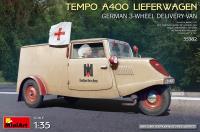 Miniart 1/35 Tempo A400 Lieferwagen. German 3-Wheel Delivery Van (Special Order)