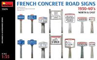 MiniArt 1/35 French Concrete Road Signs 1930-40’s. North & East (Special Order)