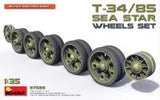 MiniArt 1/35 T-34/85 'Sea Star' Wheels Set (Special Order)