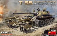 MiniArt 1/35 T-55 Czechoslovak Production With KMT-5M Mine Roller (Special Order)