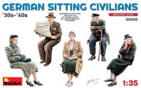 MiniArt 1/35 German Sitting Civilians '30s-'40s (Special Order)