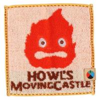 Marushin Mini Towel Mame Towel Series (Calcifer) "Howl's Moving Castle" (Special Order)