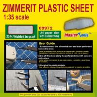 Master Tools Zimmerit Plastic Sheet-A4 Size (Special Order)