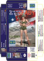 MASTER BOX 1/24 Pin-up series, Kit No. 3. Alice (Special Order)