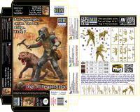 MASTER BOX 1/24 "Post-apocalyptic series. The Last Bridge. Kit No. 7. Dogs of the Apocalypse" (Special Order)