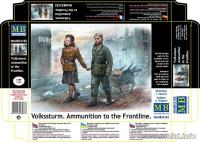 MASTER BOX Volkssturm. Ammunition to the Frontline (Special Order)