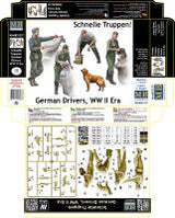 MASTER BOX 1/35 "Schnelle Truppen. German Drivers, WW II Era" (Special Order)
