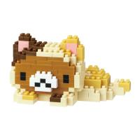 Nanoblock Character Collection Series Rilakkuma Motto-Nonbiri-Neko “Rilakkuma” (Special Order)