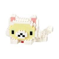 Nanoblock Character Collection Series Korilakkuma Motto-Nonbiri-Neko “Rilakkuma” (Special Order)
