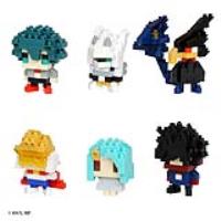Nanoblock mininano Series , My Hero Academia Vol. 3 (Blind Box), Box of 6 (Special Order)