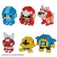 Nanoblock mininano Series, Mega Man Vol. 1 (Blind Box), Box of 6 (Special Order)