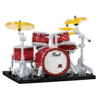 Nanoblock Advanced Hobby Series Pearl Drum Set “MASTERS”, "Instruments" (Special Order)