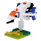 Nanoblock Character Collection Series Xevious Solvalou “Namco Classic Games” (Special Order)