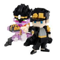 Nanoblock Character Collection Series Jotaro Kujo & Star Platinum "JOJO’s Bizarre Adventure" (Special Order)