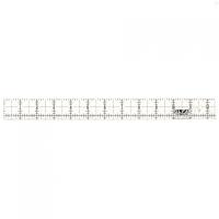 OLFA QR-1x12 1" x 12" Non-Slip Frosted Acrylic Ruler (Special Order)