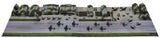 Pit Road 1/700 WWII German Air Force Base Construction Model (Special Order)