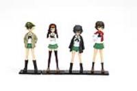 Platz 1/35 Girls und Panzer Das Finale Deformed III Sturmgeschutz III Ausf. F Painted Display Model + Team Kabasan Figure Kit Set (Special Order)
