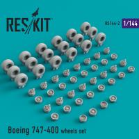 Res/Kit Boeing 747-400 ER/ERF, wheels set (Special Order)