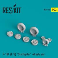 Res/Kit F-104 (F/G) 'Starfighter' wheels set (Special Order)