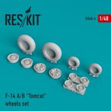 Res/Kit F-14 A/B 'Tomcat' wheels set (Special Order)