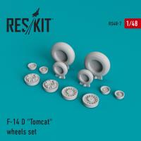 Res/Kit F-14 D 'Tomcat' wheels set (Special Order)