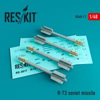 Res/Kit R-73 soviet missile (4 pcs) (Su-27/30/33/34/35/37 MiG-29) (Special Order)
