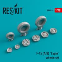 Res/Kit F-15 (A/B) 'Eagle' wheels set (Special Order)