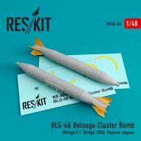 Res/Kit BLG-66 Belouga Cluster Bomb (2 pcs) (Mirage F.1, Mirage 2000, Sepecat Jaguar) (Special Order)