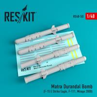 Res/Kit Matra Durandal Bomb (4 pcs) (F-15 E Strike Eagle, F-111, Mirage 2000) (Special Order)