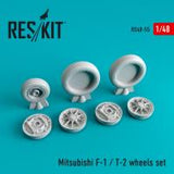 Res/Kit Mitsubishi F-1 / T-2 wheels set (Special Order)