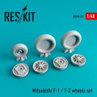 Res/Kit Mitsubishi F-1 / T-2 wheels set (Special Order)