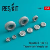 Res/Kit Republic F-105 (F,) Thunderchief wheels set (Special Order)