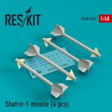 Res/Kit Shafrir-1 missile (4 pcs) (Mirage 3C, Mirage 3CJ, Vautour II) (Special Order)
