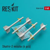 Res/Kit Shafrir-2 missile (4 pcs) (Mirage 3C, Mirage 3CJ, Super Myst�re) (Special Order)