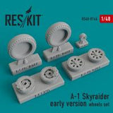 Res/Kit A-1 Skyraider early version wheels set (Special Order)