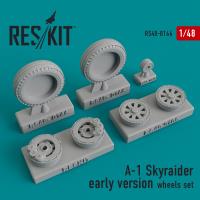 Res/Kit A-1 Skyraider early version wheels set (Special Order)
